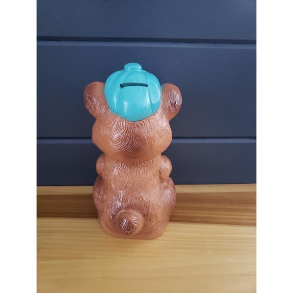 70s Bear Piggy Bank‎ - Picture 3 of 5